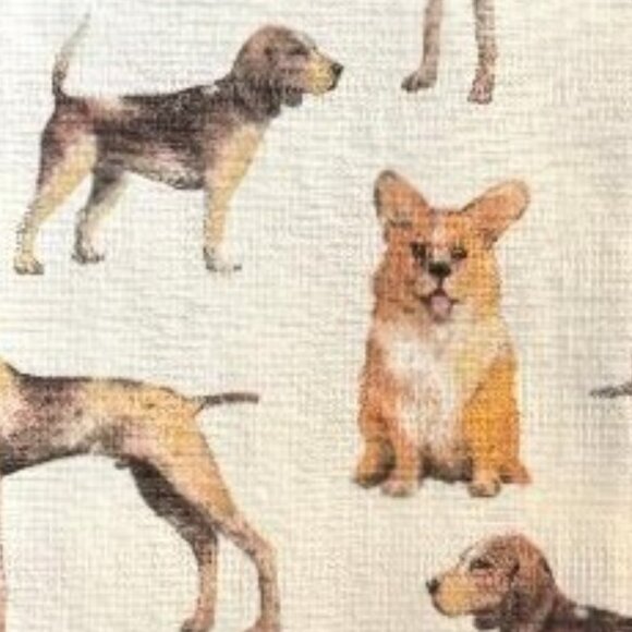 NWT 3 PACK ADORABLE DOGS CORGI BEAGLE DALMATION POINTER + BROWN ABSORBENT TOWELS - Picture 4 of 16